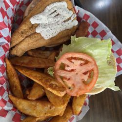 Brantley's Village Restaurant - Fish Sandwich