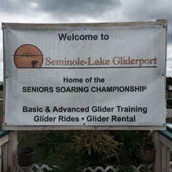 Seminole-Lake Gliderport - Their sign
