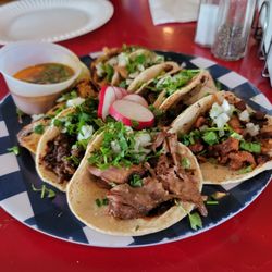 Mi Rancho Meat Market - Various tacos