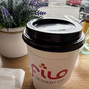 Filo Dessert - Filo organic hot tea with sage from Jordan - Ice Cream & Frozen Yogurt Near Me - Anaheim, California Filo Dessert - Filo organic hot tea with sage from Jordan - Ice Cream & Frozen Yogurt Near Me - Anaheim, California