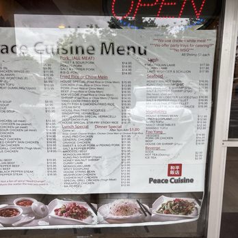 Peace Cuisine - First time here - Chinese Near Me - West Sacramento, California Peace Cuisine - First time here - Chinese Near Me - West Sacramento, California