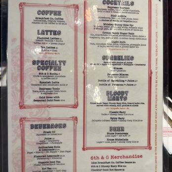 6th & G Breakfast - Menu - Breakfast & Brunch Near Me - San Diego, California