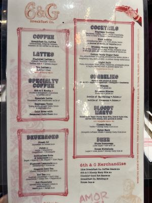 Menu photo 4 6th & G Breakfast San Diego, CA