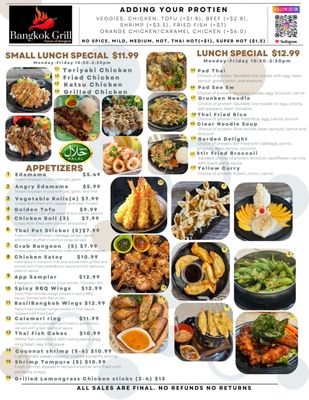 Menu photo 7 Bangkok Grill & Knockout Cafe Tempe, AZ