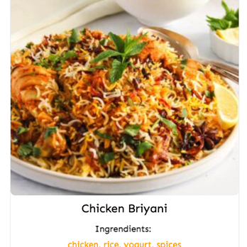 Paradise Delights - Chicken Briyani - Indian Near Me - Chicago, Illinois Paradise Delights - Chicken Briyani - Indian Near Me - Chicago, Illinois