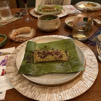 Hapag Private Dinning - Rice, prawn, beef, grapefruit slaw - Desserts Near Me - Quezon City, NCR
