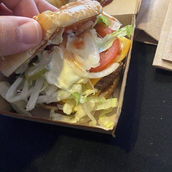 McDonald's - Should have been a double quarter pounder I ordered, but got a single instead. Ripped off! - Burgers Near Me - Rosamond, California