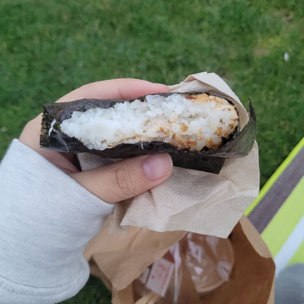 Sunny Blue - tuna mayo onigiri! missing a lot of filling - Japanese Near Me - Santa Monica, California Sunny Blue - tuna mayo onigiri! missing a lot of filling - Japanese Near Me - Santa Monica, California