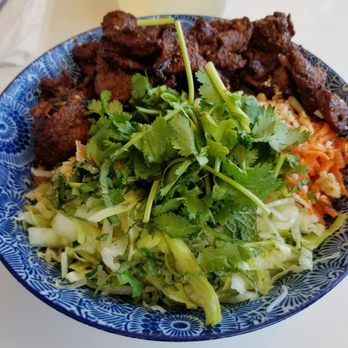 PhoMi2Go - Rice Vermicelli Salad with Beef. So good & filling! - Vietnamese Near Me - North Miami Beach, Florida PhoMi2Go - Rice Vermicelli Salad with Beef. So good & filling! - Vietnamese Near Me - North Miami Beach, Florida