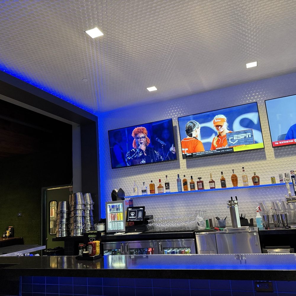 Topgolf - Inside the bar. There is one on every floor. - Golf Near Me - Montebello, California Topgolf - Inside the bar. There is one on every floor. - Golf Near Me - Montebello, California