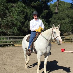 QUEST Equestrian - A western lesson on Harley.