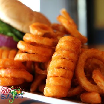 B&D Burgers | Broughton - a pile of onion rings - Bars Near Me - Savannah, Georgia B&D Burgers | Broughton - a pile of onion rings - Bars Near Me - Savannah, Georgia