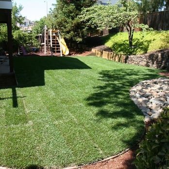 Good Earth Landscape - Rear lawn - Landscaping Near Me - San Jose, California
