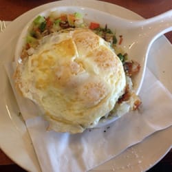 Lumes Pancake House - Veggie skillet eggs overeasy