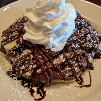 Mex Cocina Cafe - Nutella banana pancake - Desserts Near Me - Burbank, California Mex Cocina Cafe - Nutella banana pancake - Desserts Near Me - Burbank, California