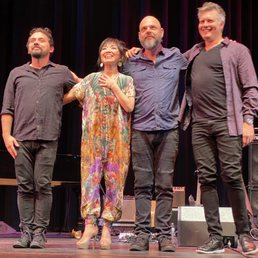 Guitarist JP Mouräo, Keiko Matsui, Bass Guitarist Rico Belles and Drummer Jimmy Branly.