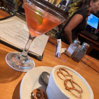 The Liberal Cup - Beer cheese soup and cosmo! - American Near Me - Hallowell, Maine The Liberal Cup - Beer cheese soup and cosmo! - American Near Me - Hallowell, Maine