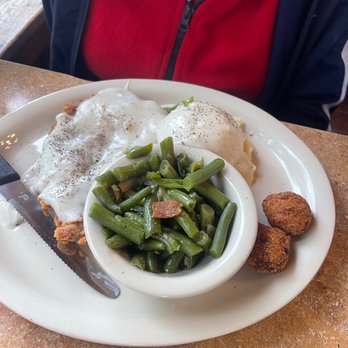 The Lakehouse - Chicken Fried Steak 1/2 portionn - Seafood Near Me - Kerrville, Texas The Lakehouse - Chicken Fried Steak 1/2 portionn - Seafood Near Me - Kerrville, Texas