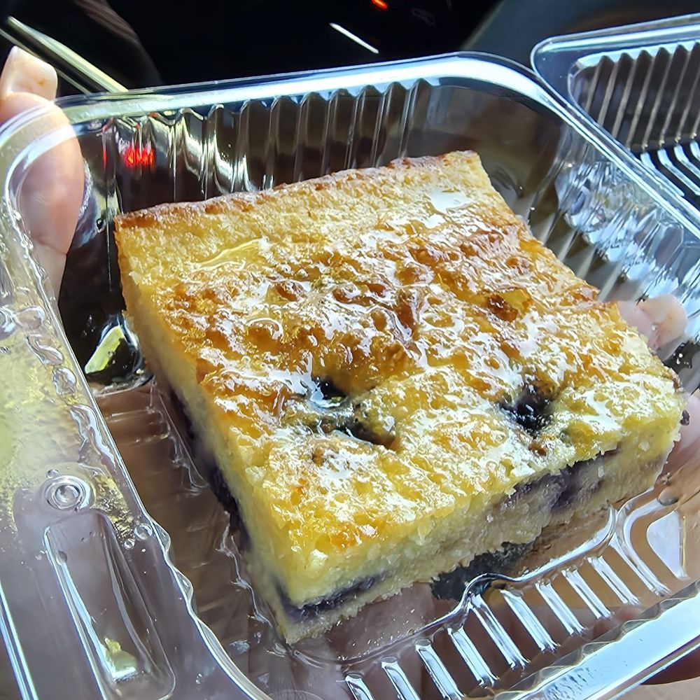 Belly Barbecue - Blueberry cornbread. Had to get a second piece to-go! - Barbeque Near Me - Folsom, California Belly Barbecue - Blueberry cornbread. Had to get a second piece to-go! - Barbeque Near Me - Folsom, California
