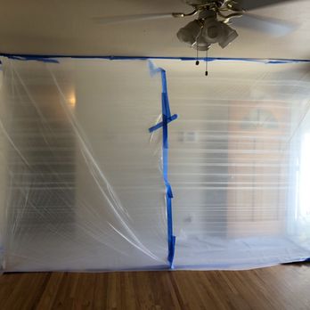 Cen-Cal Heating & Air Conditioning - Hallway sealed up for asbestos abatement work. - Heating & Air Conditioning/HVAC Near Me Cen-Cal Heating & Air Conditioning - Hallway sealed up for asbestos abatement work. - Heating & Air Conditioning/HVAC Near Me