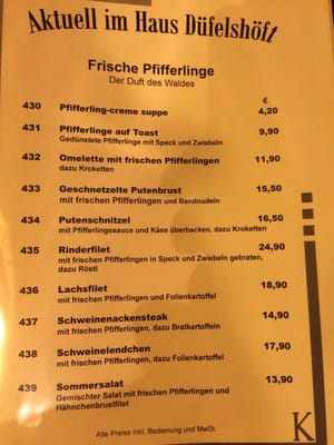 Menu photo 2 Haus Düfelshöft Kamen, NW
