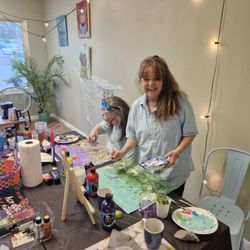 Art Corner - Acrylic painting