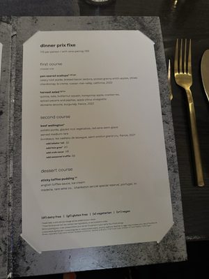 Menu photo 5 Gordon Ramsay Hell's Kitchen Miami, FL
