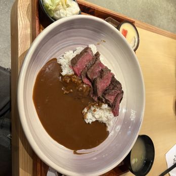 Tendon Kohaku - Skirt Steak Curry Rice - Japanese Near Me - Seattle, Washington