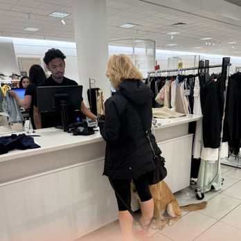 Nordstrom Valley Fair - Cashier who kicked all the customers out of his line to show favoritism to this customer. - Department Stores Near Me - San Jose, California