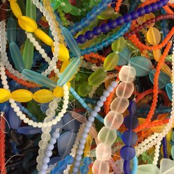 Beads and Yarn - Seaglass Beads