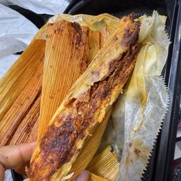 Dry Puerco Tamale Dry Puerco Tamale
