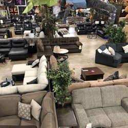 Captain Ed's Furniture Showroom - A view of our living room furniture showroom.