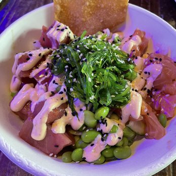 Kanaloa Seafood - Half and Half Poke Bowl - Seafood Near Me - Santa Barbara, California