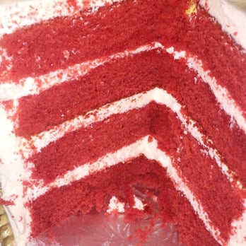 Sweet Tales Cake Boutique - Very moist red velvet with vanilla cream cheese buttercream. - Bakeries Near Me - Dracut, Massachusetts