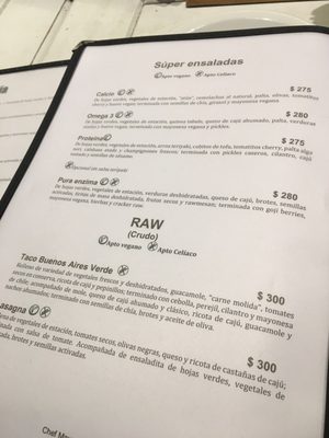 Menu photo 1 Buenos Aires Verde Buenos Aires, C Menu photo 1 Buenos Aires Verde Buenos Aires, C