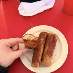 Nellie's Lumpia FWB - The service is really nice and also all the food was so good and this turon i really like it