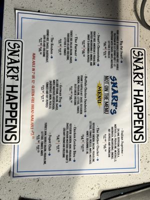 Menu photo 6 Snarf's Sandwiches Castle Rock, CO Menu photo 6 Snarf's Sandwiches Castle Rock, CO
