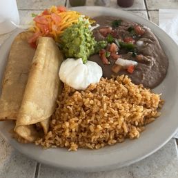 Chicken flautas Chicken flautas