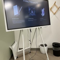 Spaces Napa Valley - Samsung smart board