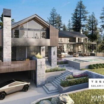 Vikta Energy - Tesla Solar Roof, Powerwalls + Cybertruck in Lake Tahoe, Nevada - Solar Installation Near Me - Austin, Texas
