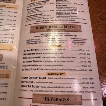 Texas Roadhouse - Menu 1/24 - Steakhouses Near Me - Hesperia, California Texas Roadhouse - Menu 1/24 - Steakhouses Near Me - Hesperia, California