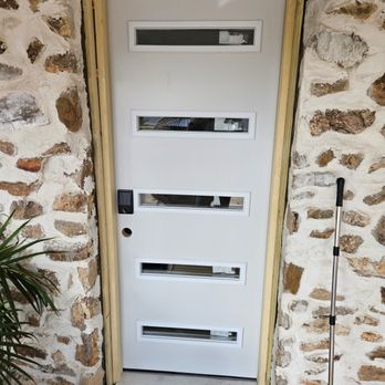 Raisedright Construction - Rock wall door needed to use concrete to make door opneing - General Contractors Near Me - Merriam Woods, Missouri Raisedright Construction - Rock wall door needed to use concrete to make door opneing - General Contractors Near Me - Merriam Woods, Missouri