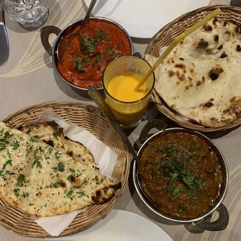 Spice India - Chicken Tikka Masala, Karahi Gosh, Garlic Naan & Mango Lassi - Indian Near Me - Florence, FI