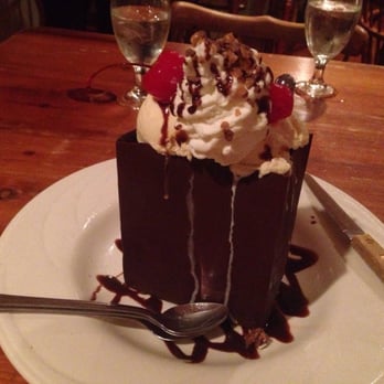 Christmas Farm Inn Restaurant - The chocolate bag...a dessert unlike any other. Perfection! - Pubs Near Me - Jackson, New Hampshire
