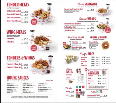 Menu photo 8 Slim Chickens Herriman, UT