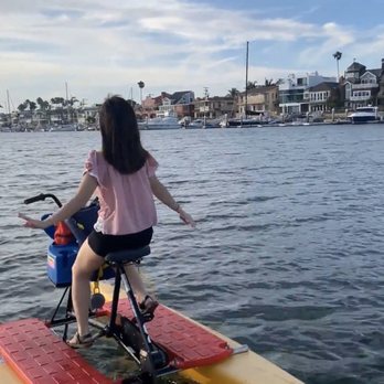 Long Beach Waterbikes - It's pretty safe and stable - Boating Near Me - Long Beach, California