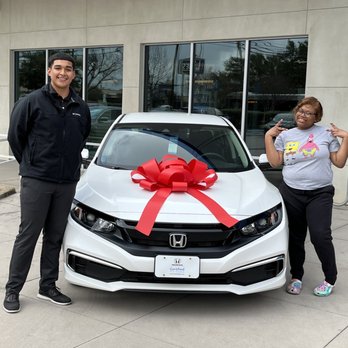 First Texas Honda - Salesman, My car, & I - Auto Repair Near Me - Austin, Texas