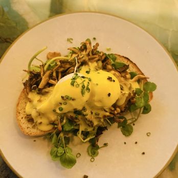 Sugarcane - Mushroom Benedict - Cocktail Bars Near Me - Las Vegas, Nevada