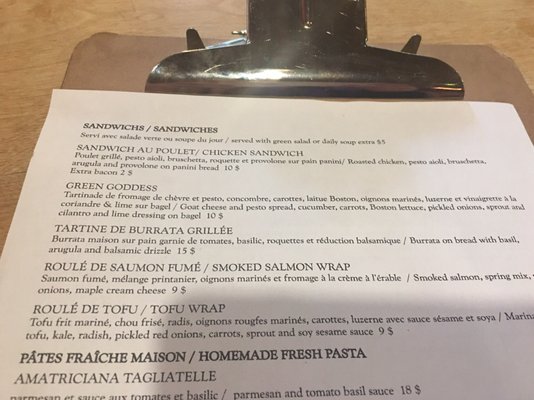 Menu photo 2 Biscotti & Cie Chelsea, QC
