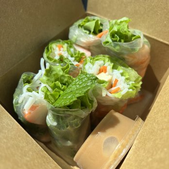 Loving Hut - Spring Rolls - Vegan Near Me - Garden Grove, California